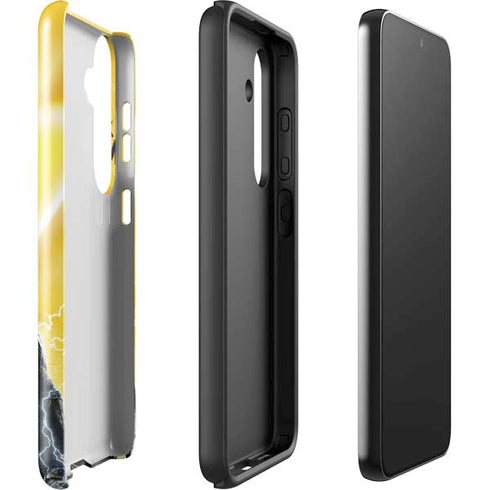 DC Comics Black Adam Movie Charcater Poster Galaxy S25 Plus Impact Case